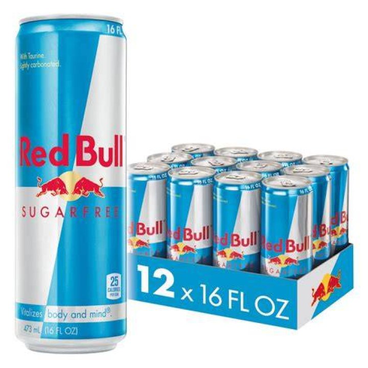12 Cans Red Bull Sugar Free Energy Drink, 16 Fl Oz Ubuy Nepal