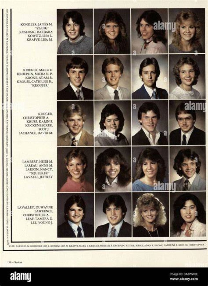 1984 yearbook from High School from Redford, Michigan