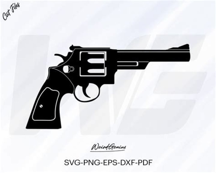 357 Revolver Svg