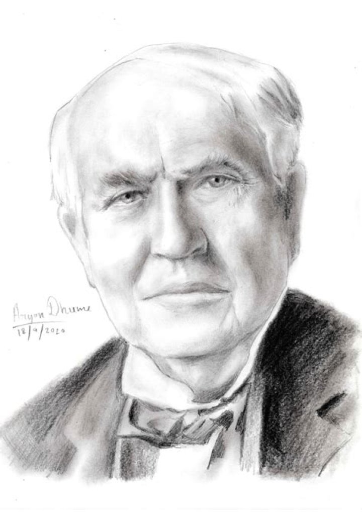 ArtStation Thomas Edison Portrait