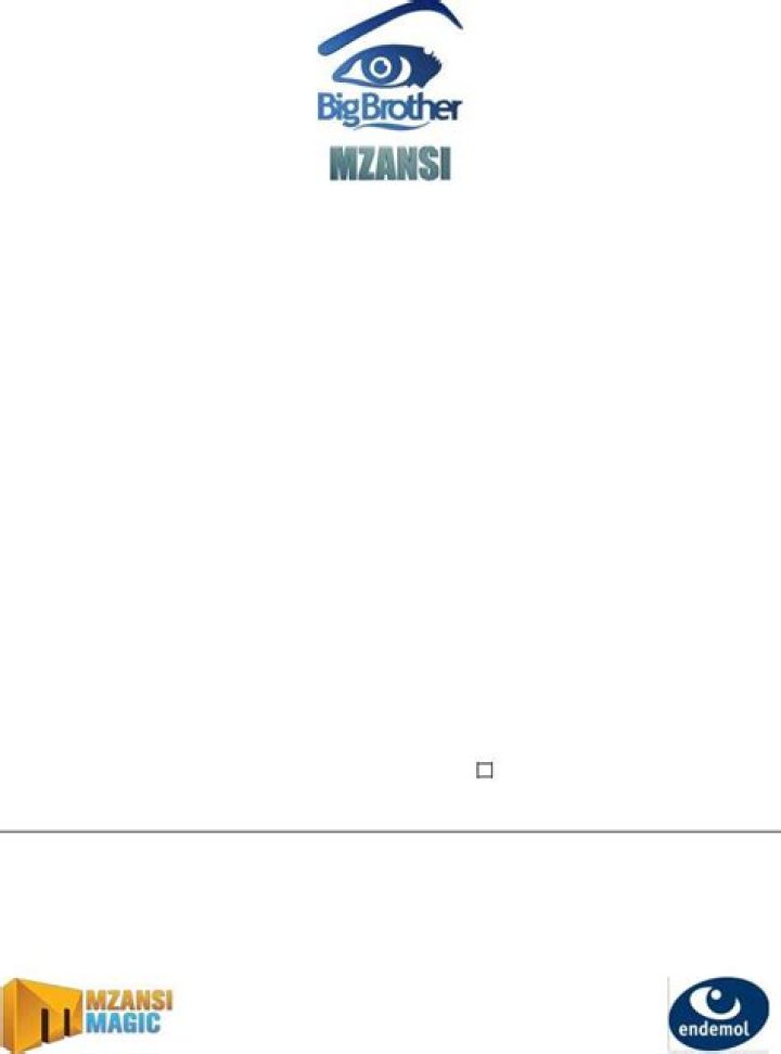 Big Brother Mzansi Application Form 2024/2025