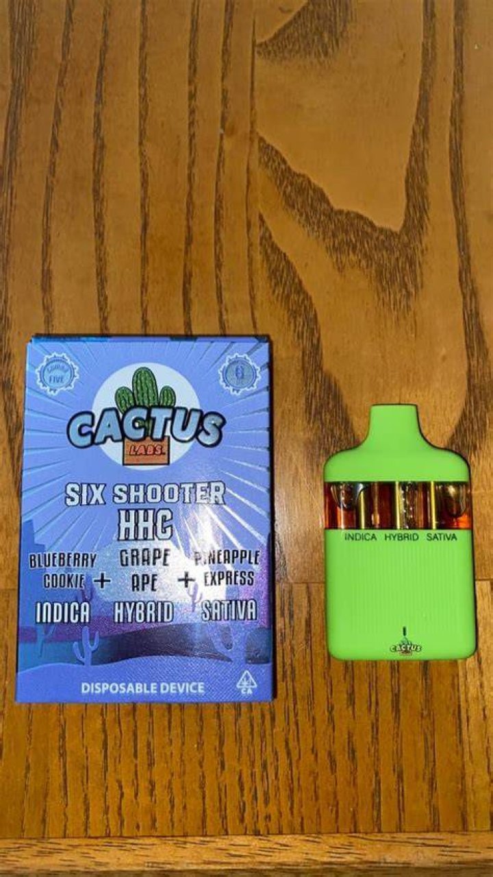 Cactus Labs Six Shooter 3 Sabores 6ml Desechable D8 TdH Mx
