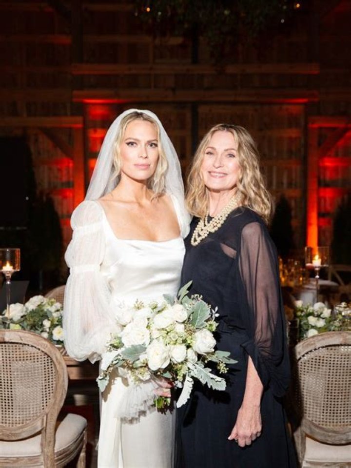 Erin Foster Wore a Danielle Frankel Dress With a Statement Sleeve at