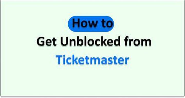 How To Get Unblocked From Ticketmaster NetworkBuildz