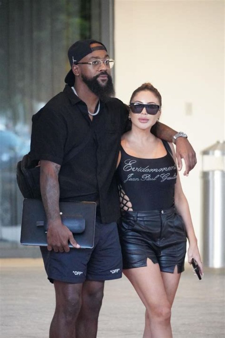 Larsa Pippen, Marcus Jordan packed on the PDA into wee hours for his