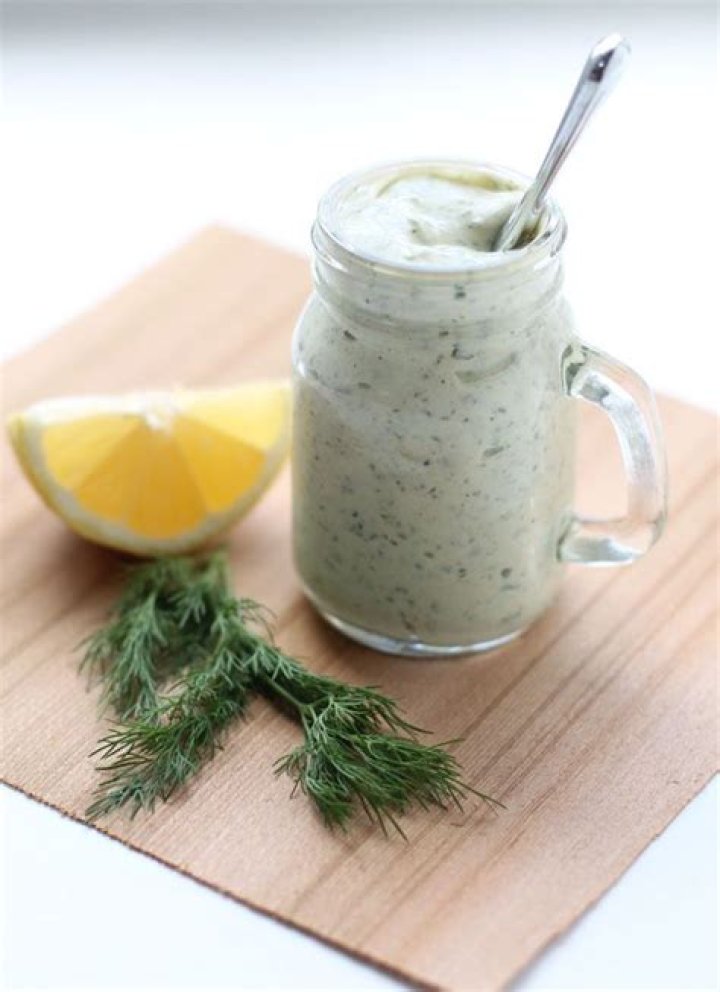 Lightened Roasted Poblano Ranch Dressing Fork Knife and Love Ranch