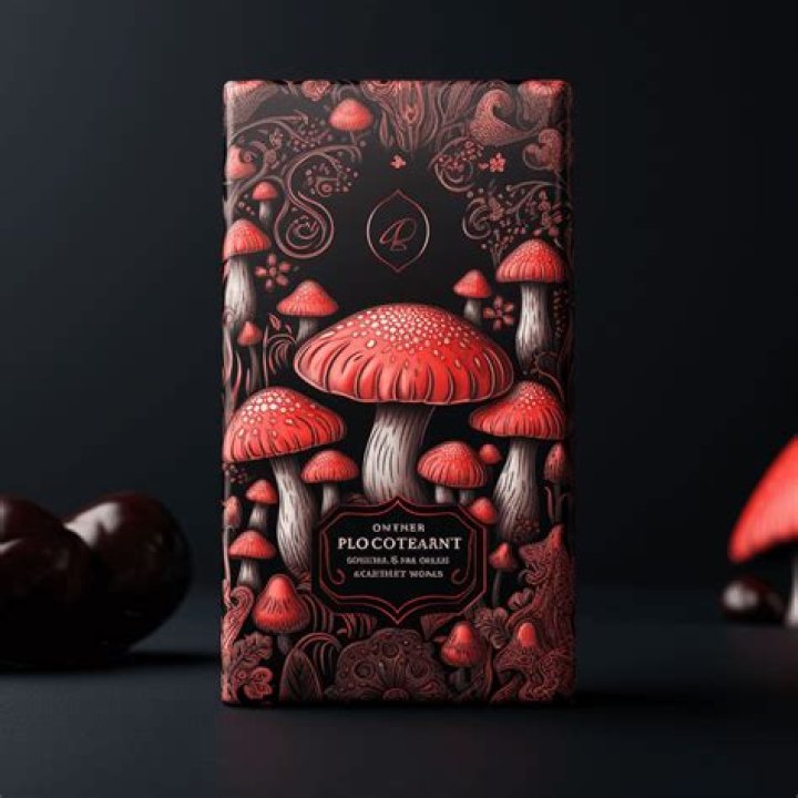 Mushroom Chocolate Bar Packaging for sale onlone shroomschocolatebars