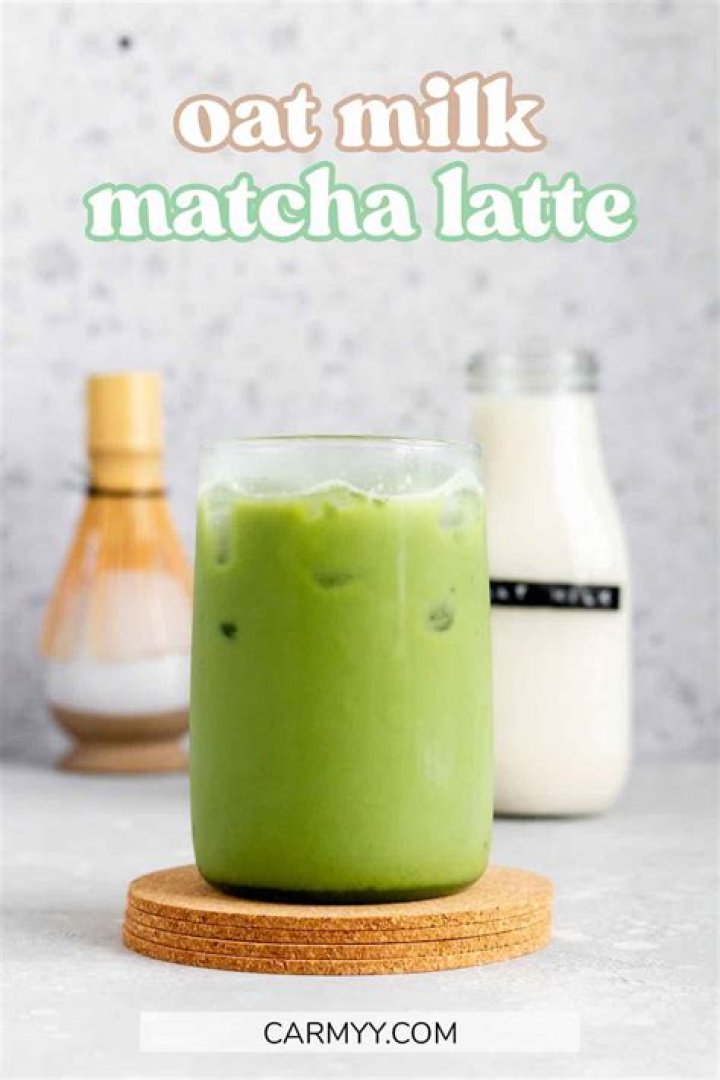 Oat Milk Matcha Latte The Baker's Almanac