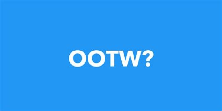 OOTW Meaning What does OOTW mean? 2021 Slang 💯