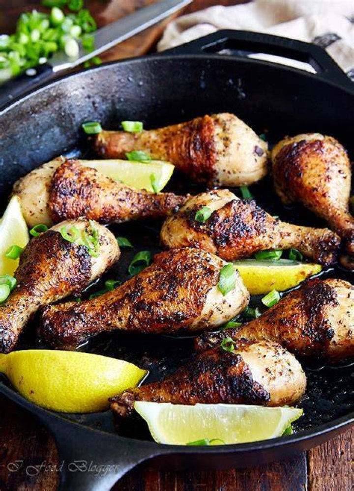 PanSeared Lemon Pepper Drumsticks Craving Tasty