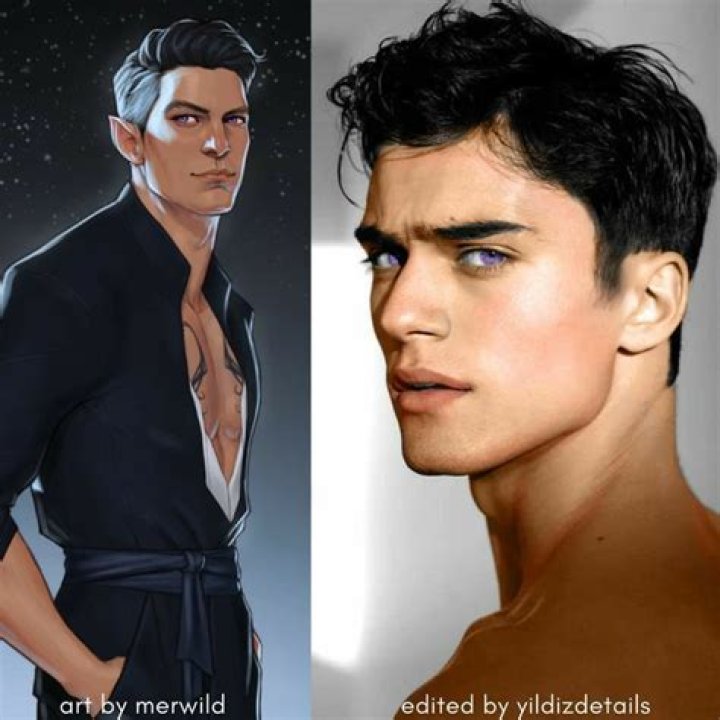 rhysand fancast shared by luh on We Heart It A court of mist and fury