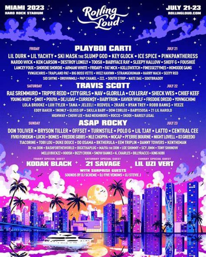 Rolling Loud / FAQ (Miami 2023) 🌴