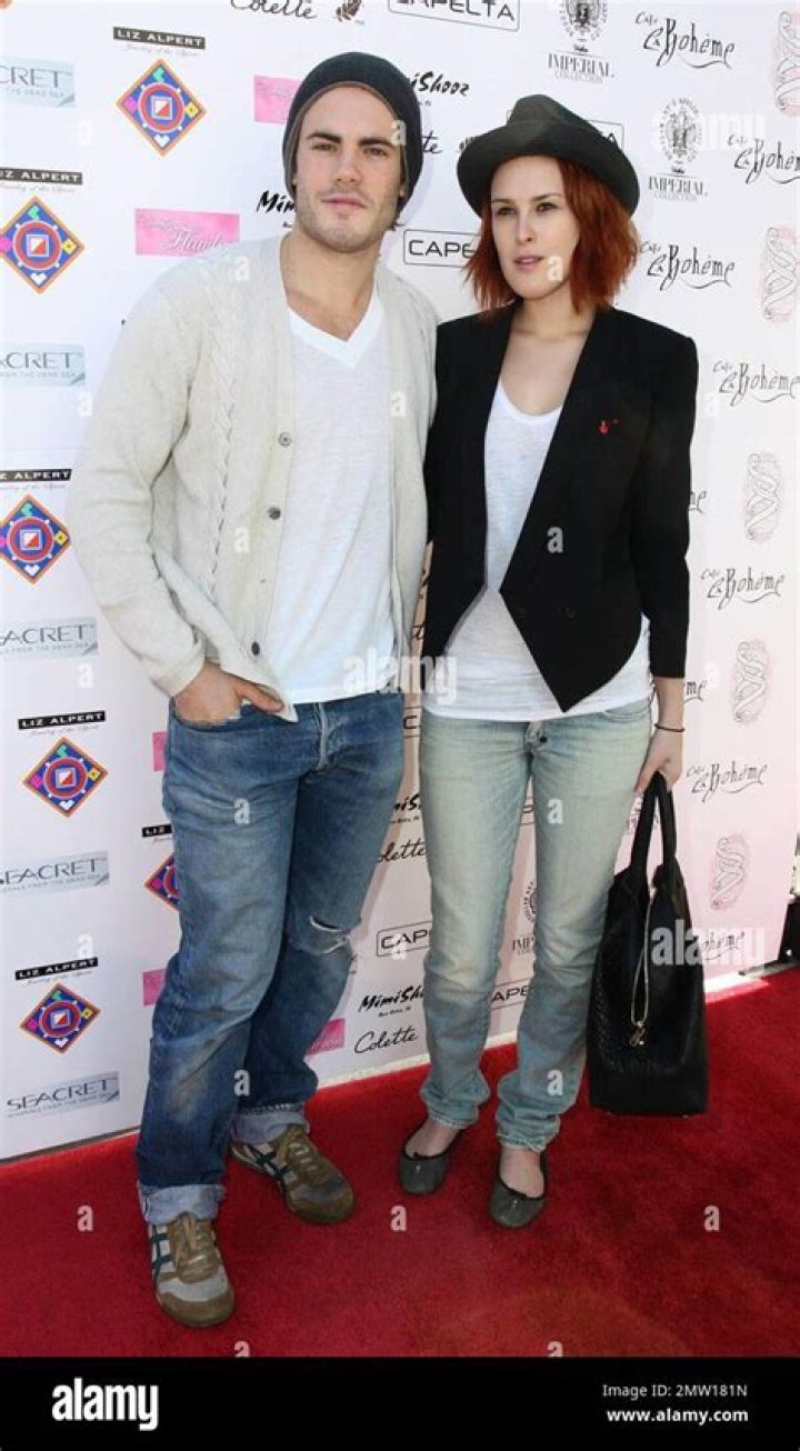 Rumer Willis and Micah Alberti at the LA premiere of 'House Bunny' held
