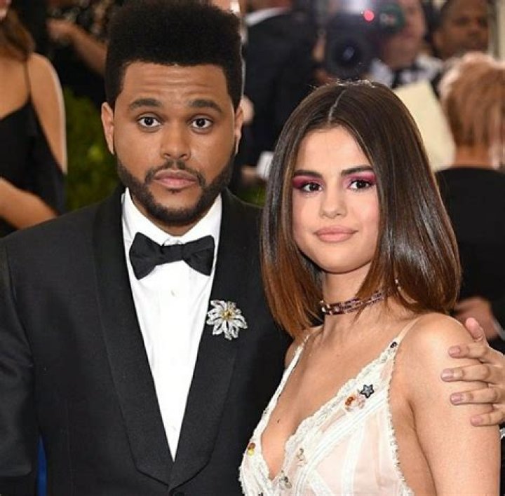 Selena Gomez, left, and Abel Tesfaye, known professionally as The
