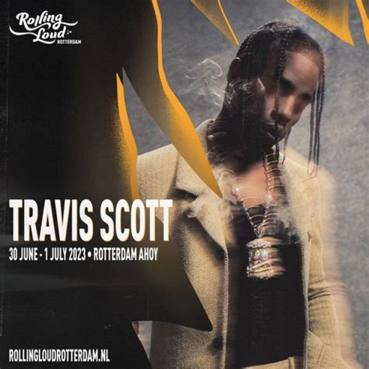 Travis Scott Rolling Loud Security Tshirt Grailed