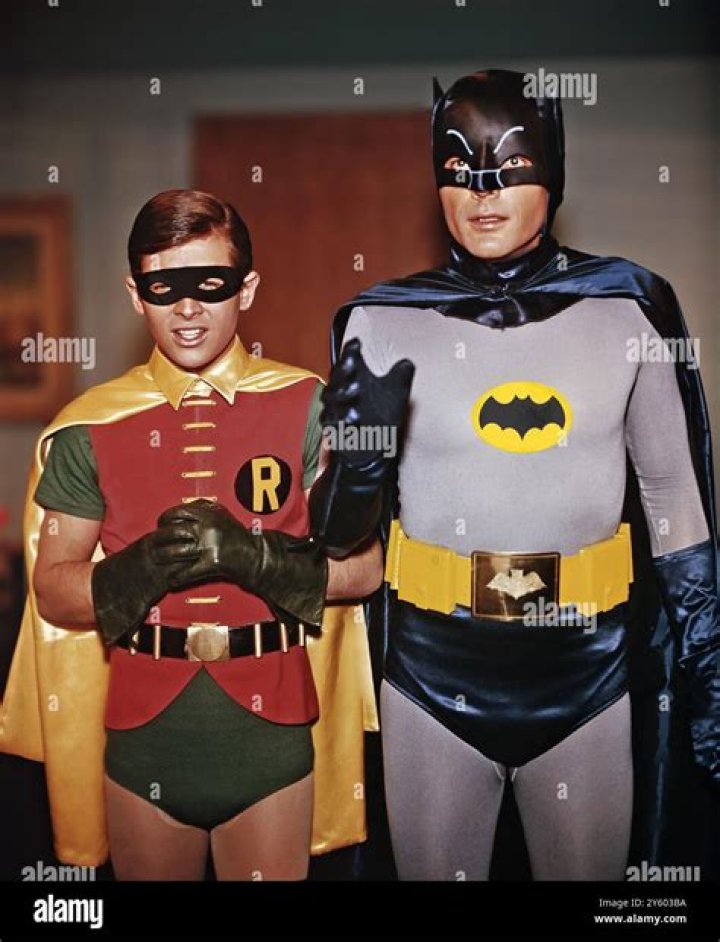 TV Batman Adam West is quite a joker