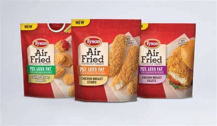 Tyson Launches FullyCooked Air Fried Chicken in USA Retail Market