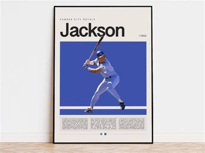 UNOFFICiAL ATHLETIC Bo Jackson Poster Design